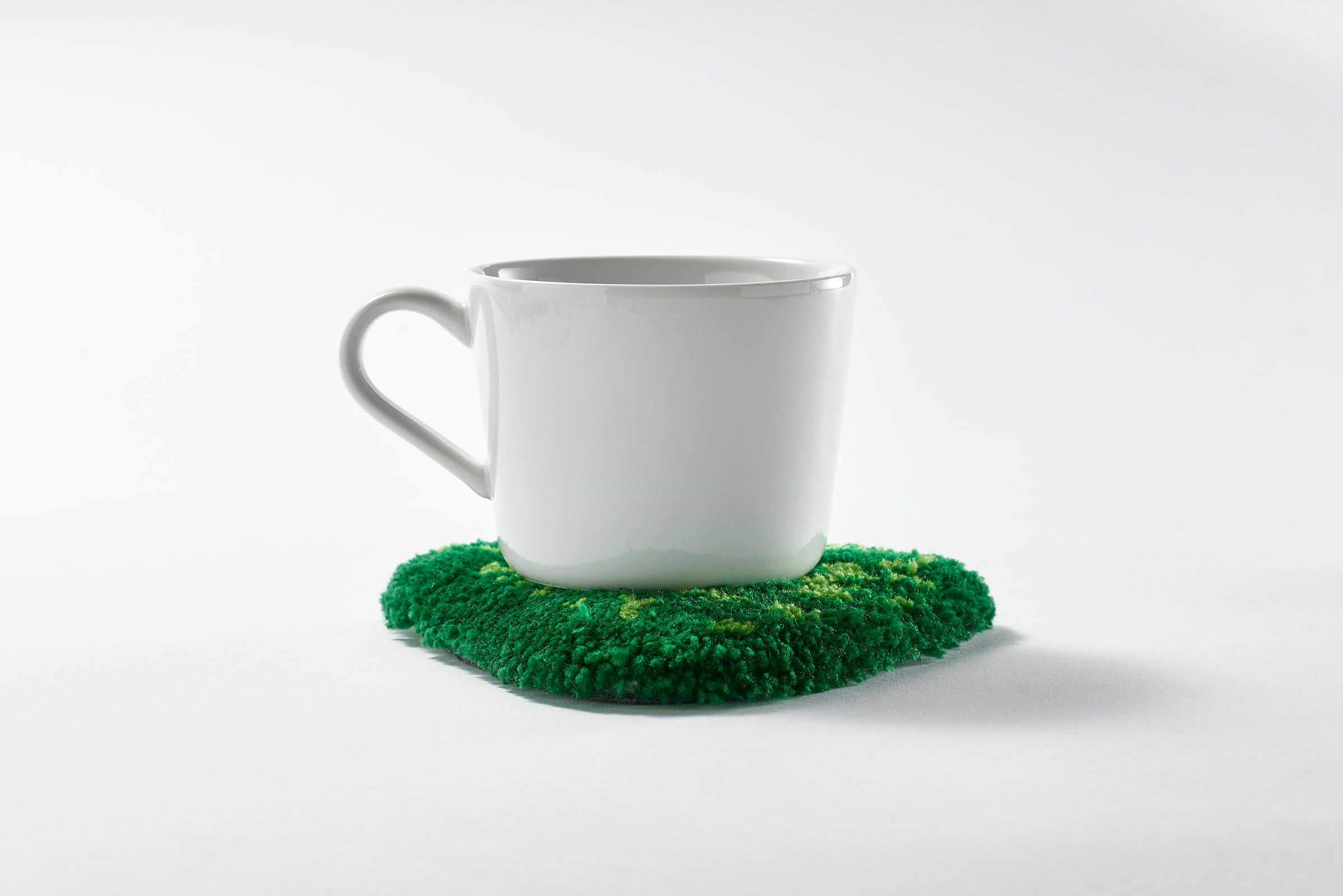 Coraline Looking Stone Mug Rug