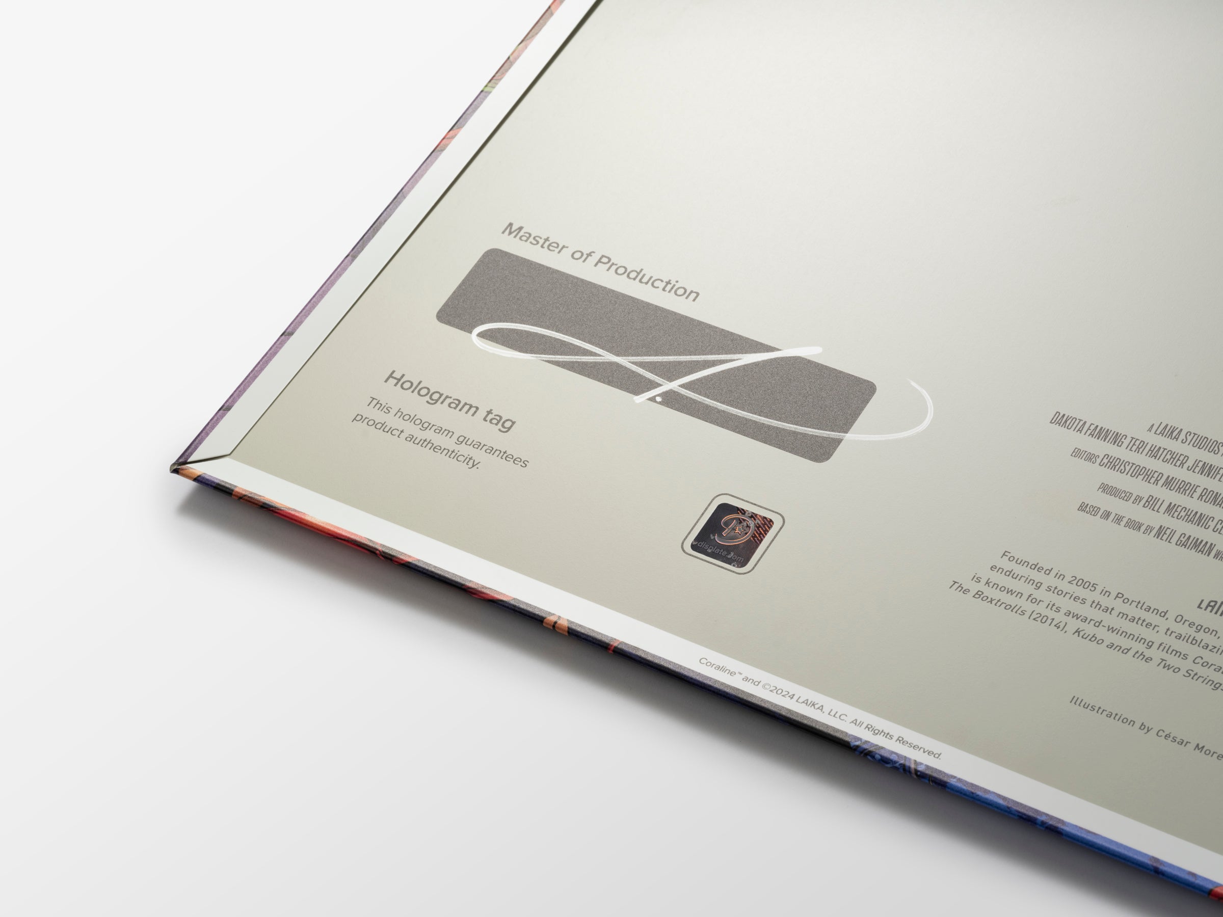 Coraline Metal Poster