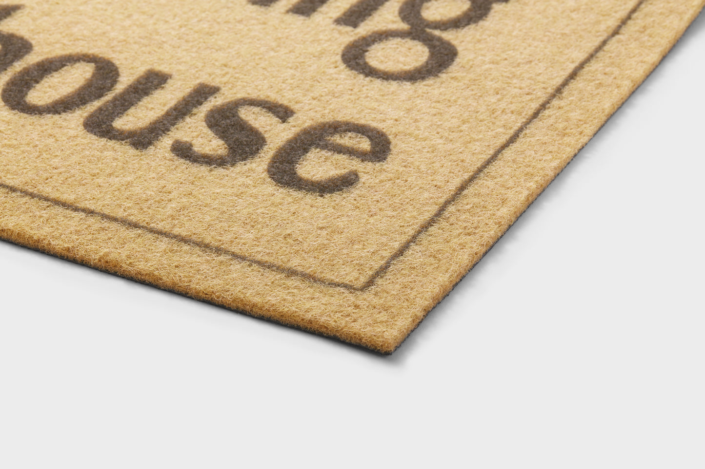 Coraline "No Whistling" Door Mat