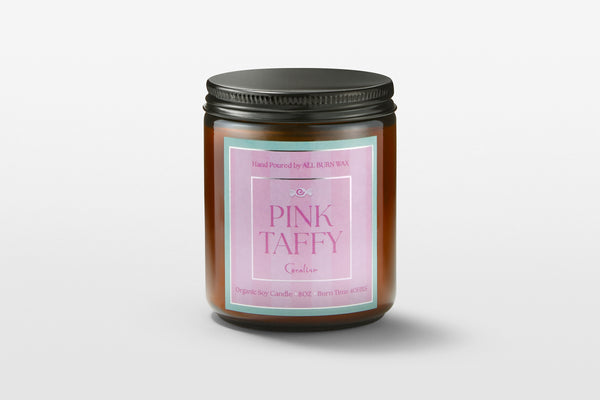 Coraline 'Pink Taffy' Organic Soy Candle Image