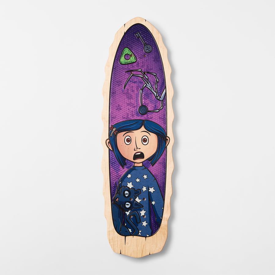 Coraline Limited Edition Skateboard Image