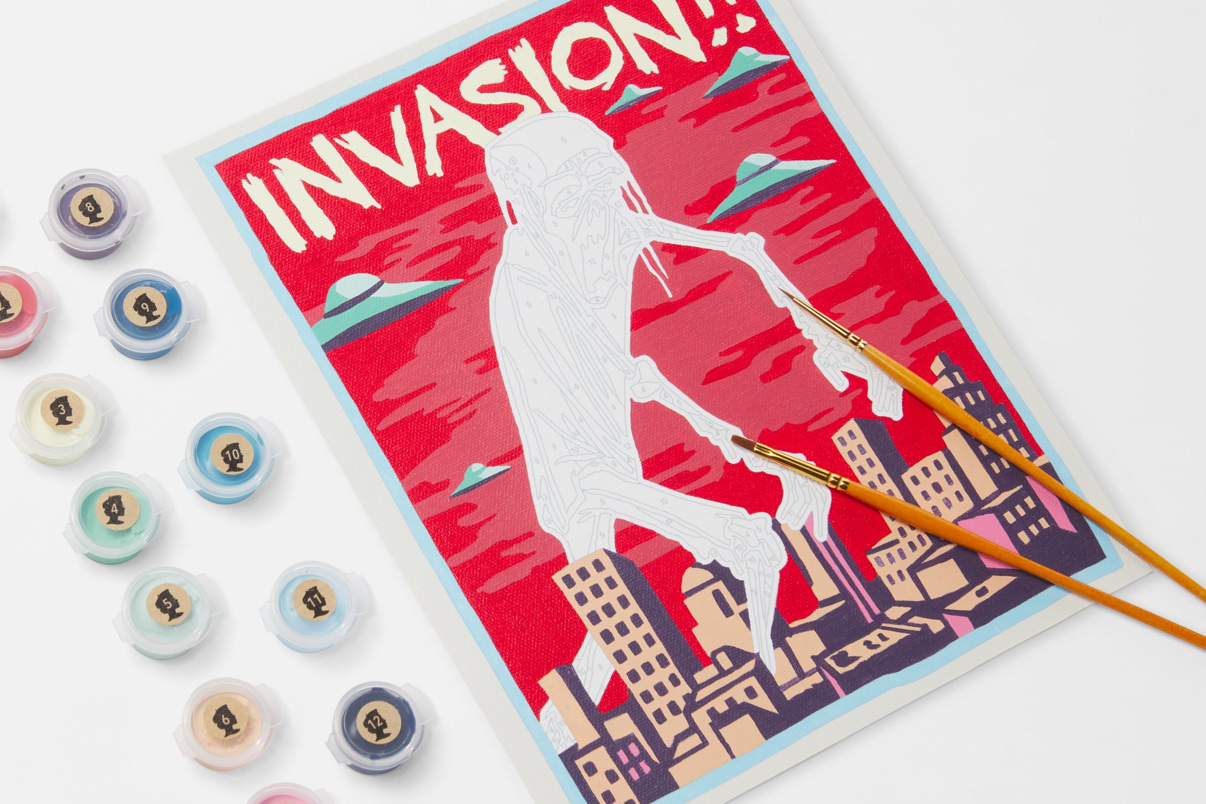 ParaNorman “Invasion!!” Paint-by-Number Kit