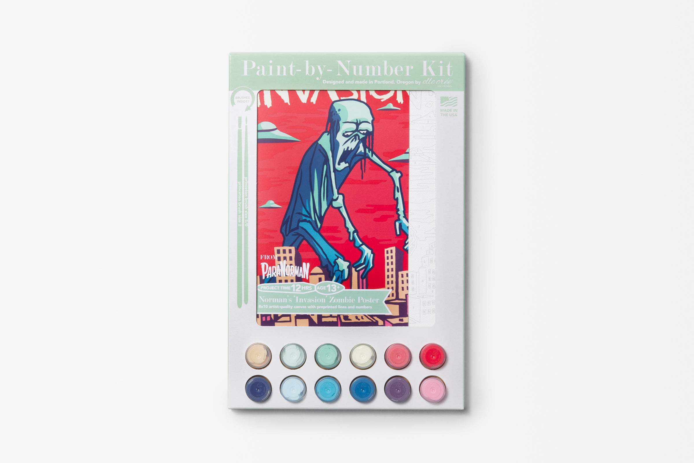 ParaNorman “Invasion!!” Paint-by-Number Kit