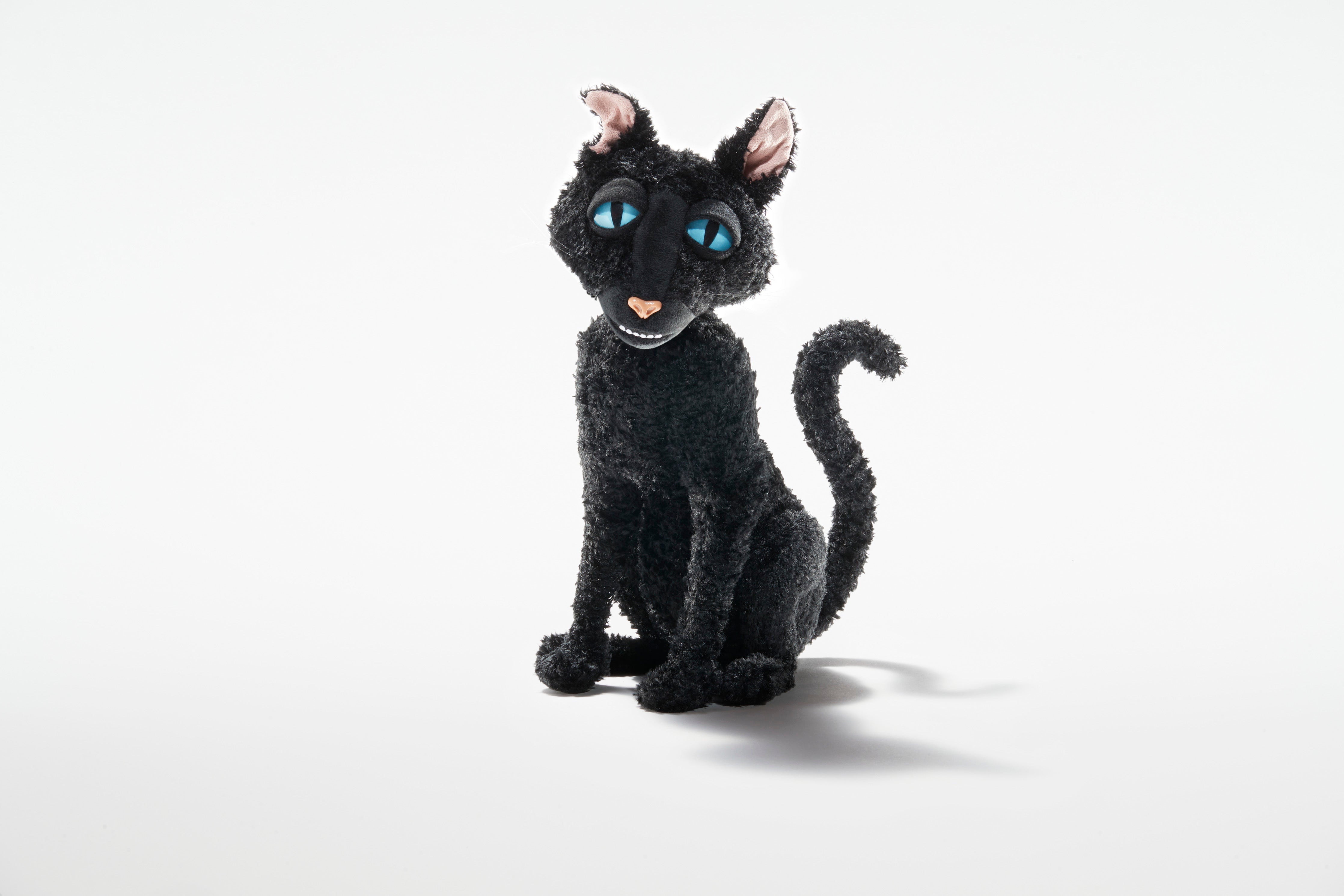 LAIKA: Take home Coraline's Cat with our Poseable Plush Doll