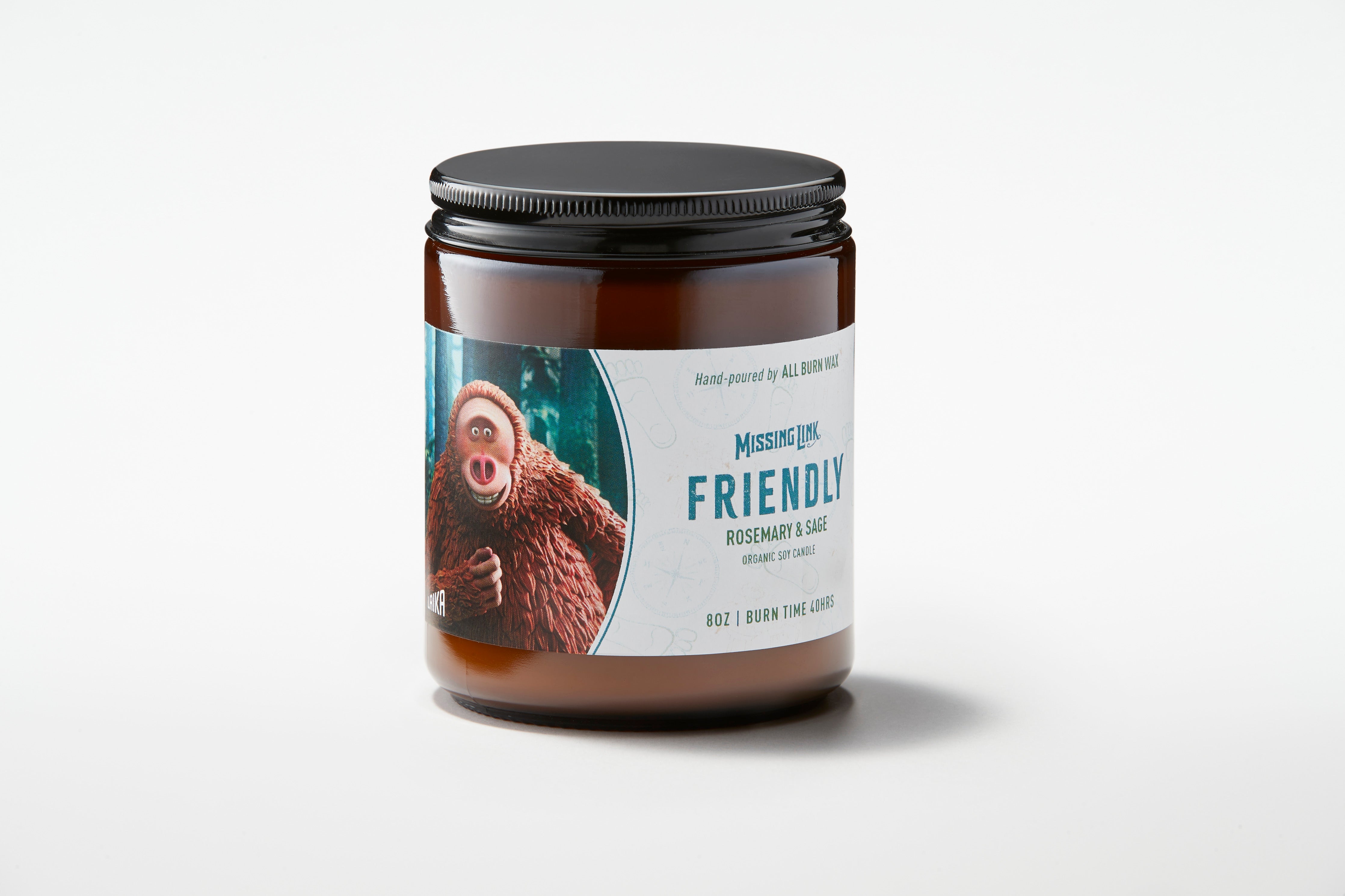 Missing Link 'Friendly' Organic Soy Candle