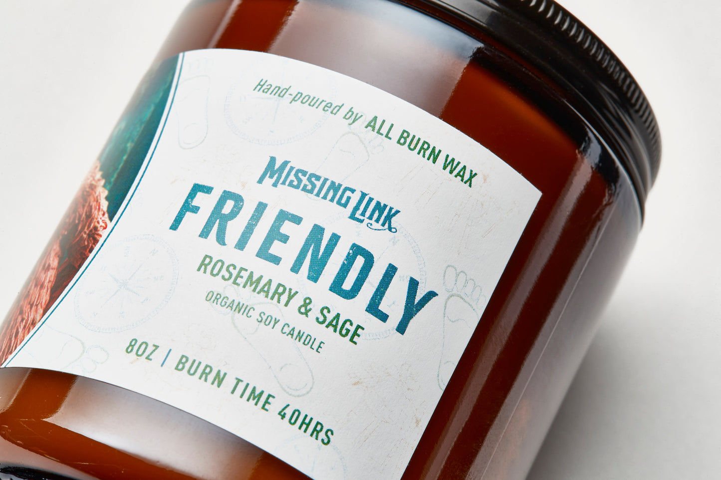 Missing Link 'Friendly' Organic Soy Candle