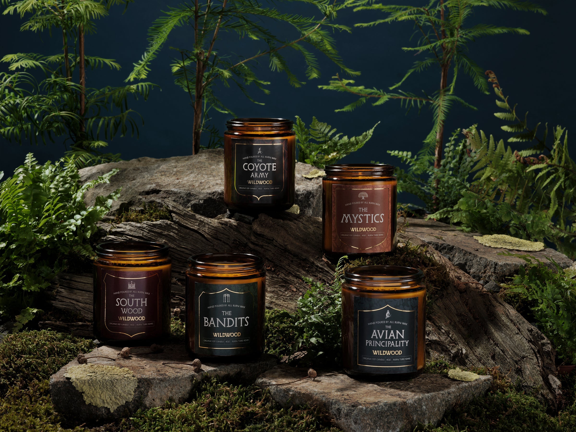 Wildwood Faction Candles