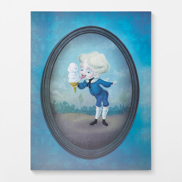 Coraline 'Blue Boy' Lenticular Art Print Image
