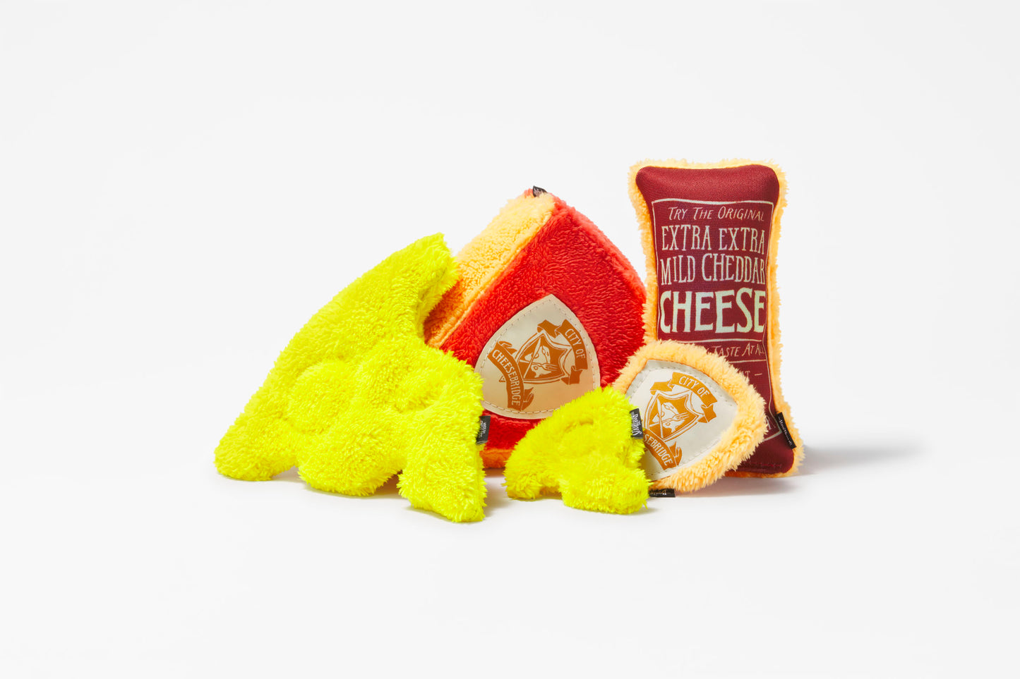 Boxtrolls Cheese Sampler Dog Toy Set