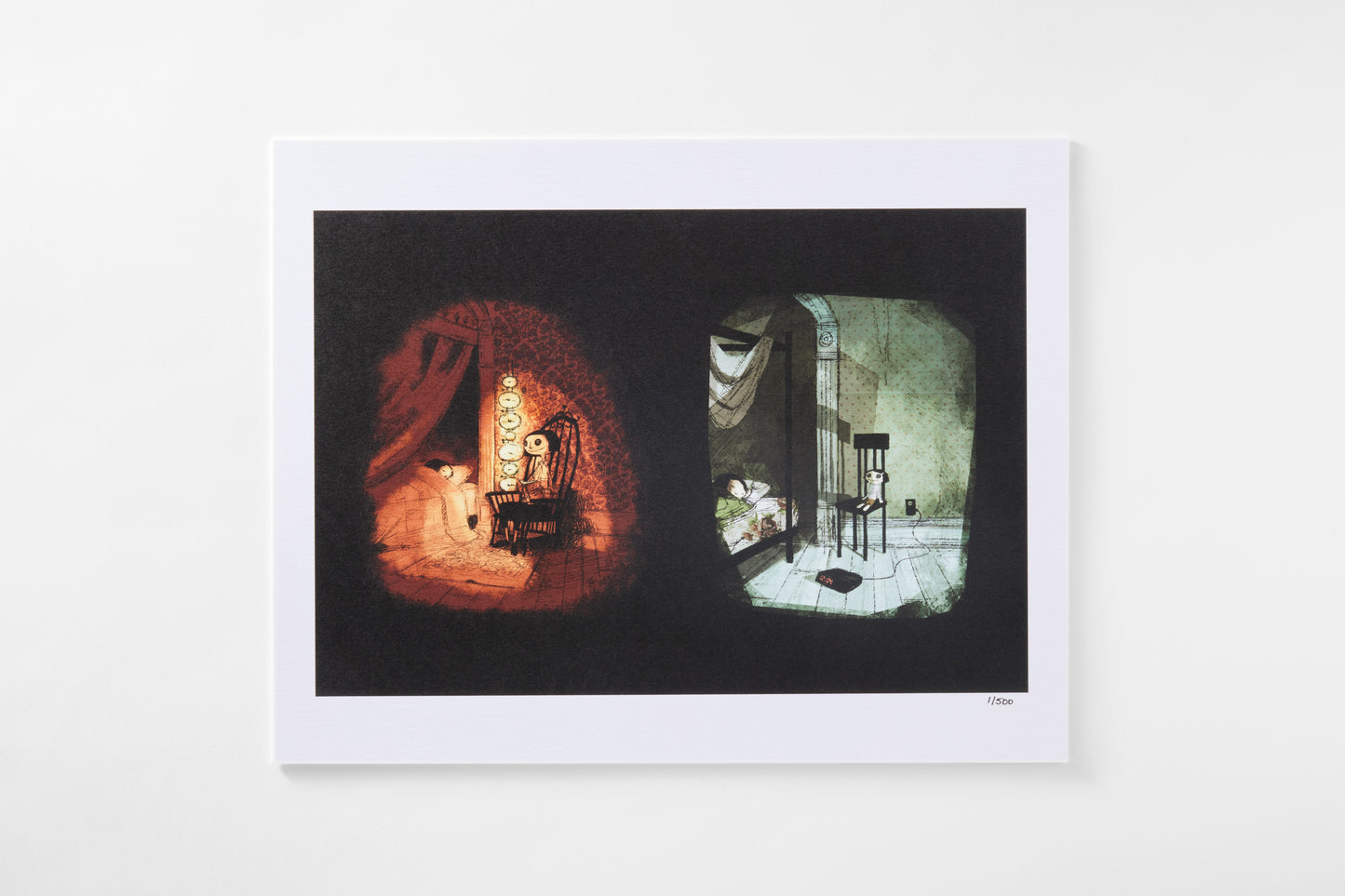 Coraline's Bedroom Limited Edition Concept Art Print