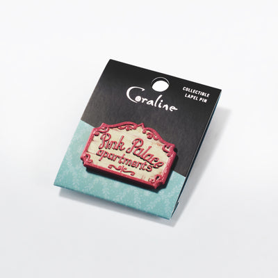 Coraline Pink Palace Enamel Pin