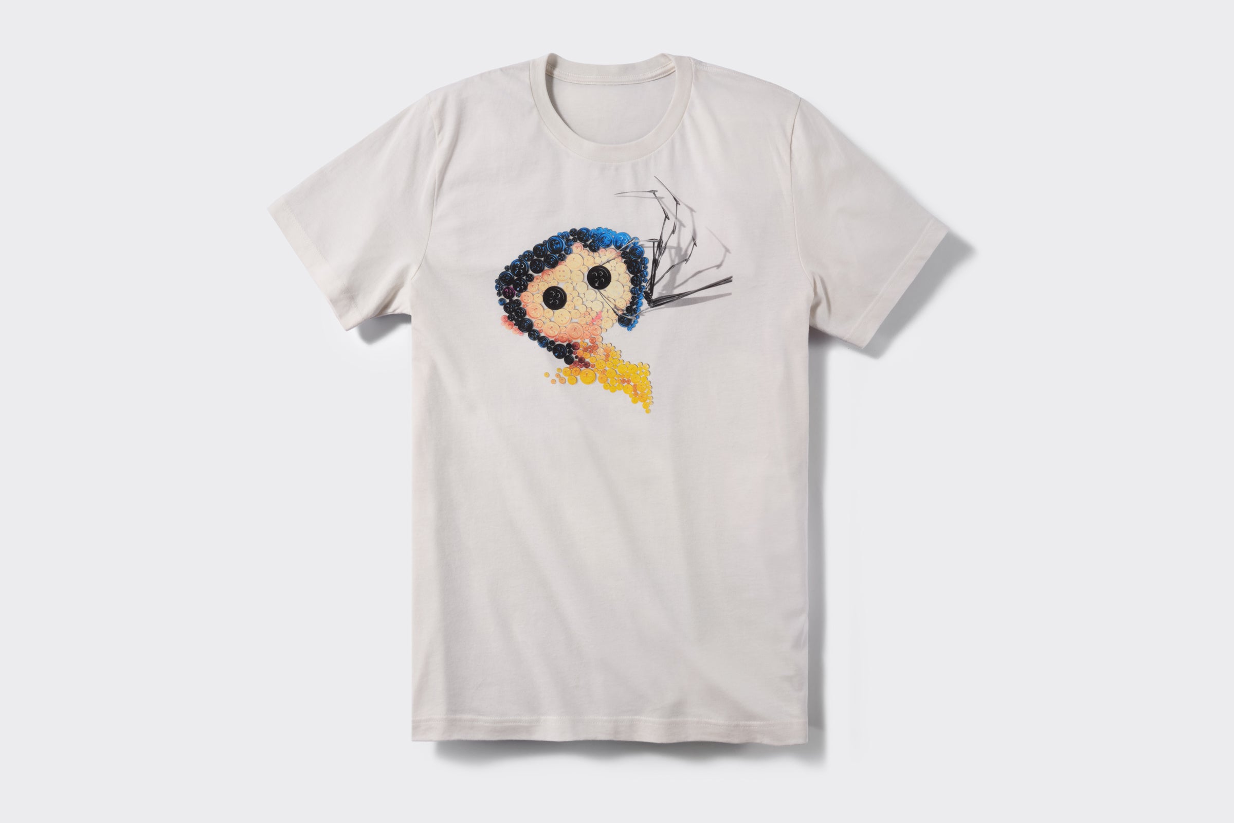 Coraline Button Art Anniversary Tee