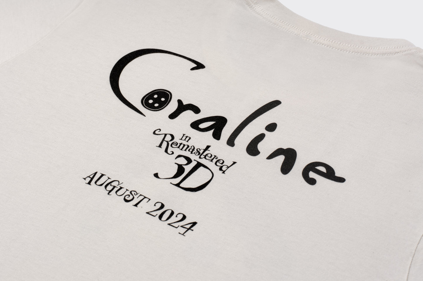 Coraline Button Art Anniversary Tee