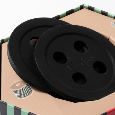 Coraline Button Coaster Set