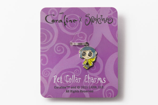 Coraline Doll Pet Collar Charm Image