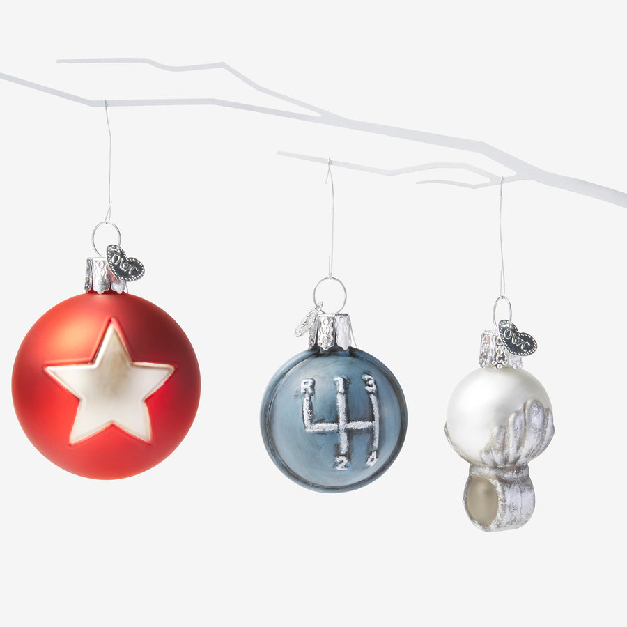 Coraline Ghost Eyes Ornament Set Image