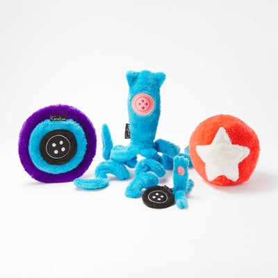 Coraline Circus Ball Plush Dog Toy