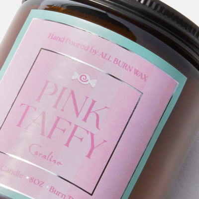 Coraline 'Pink Taffy' Organic Soy Candle