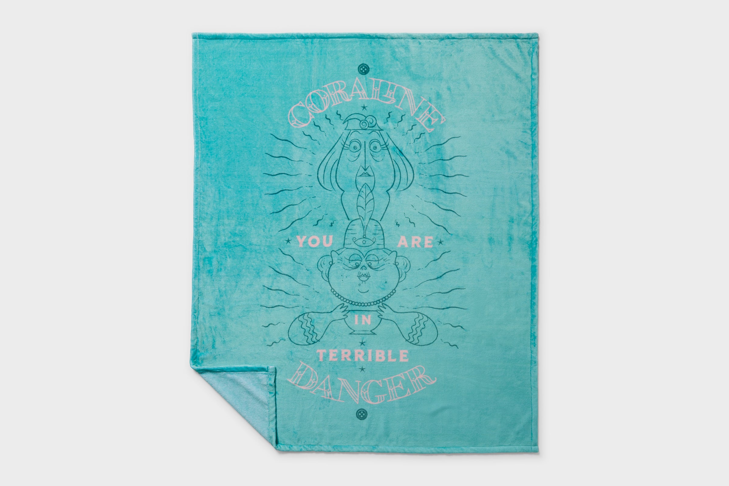 Coraline Divination Fleece Blanket