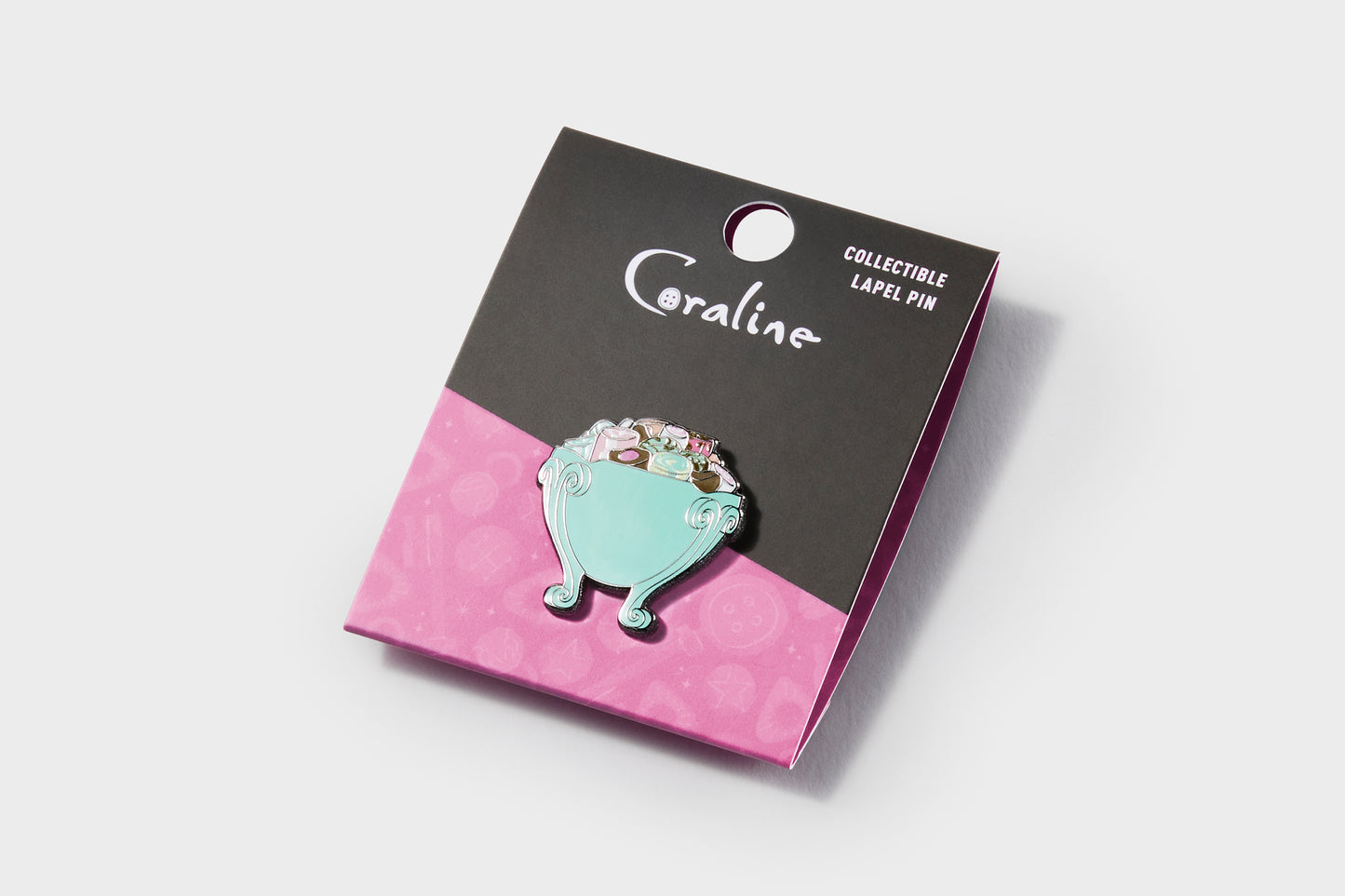 Coraline Taffy Bowl Enamel Pin