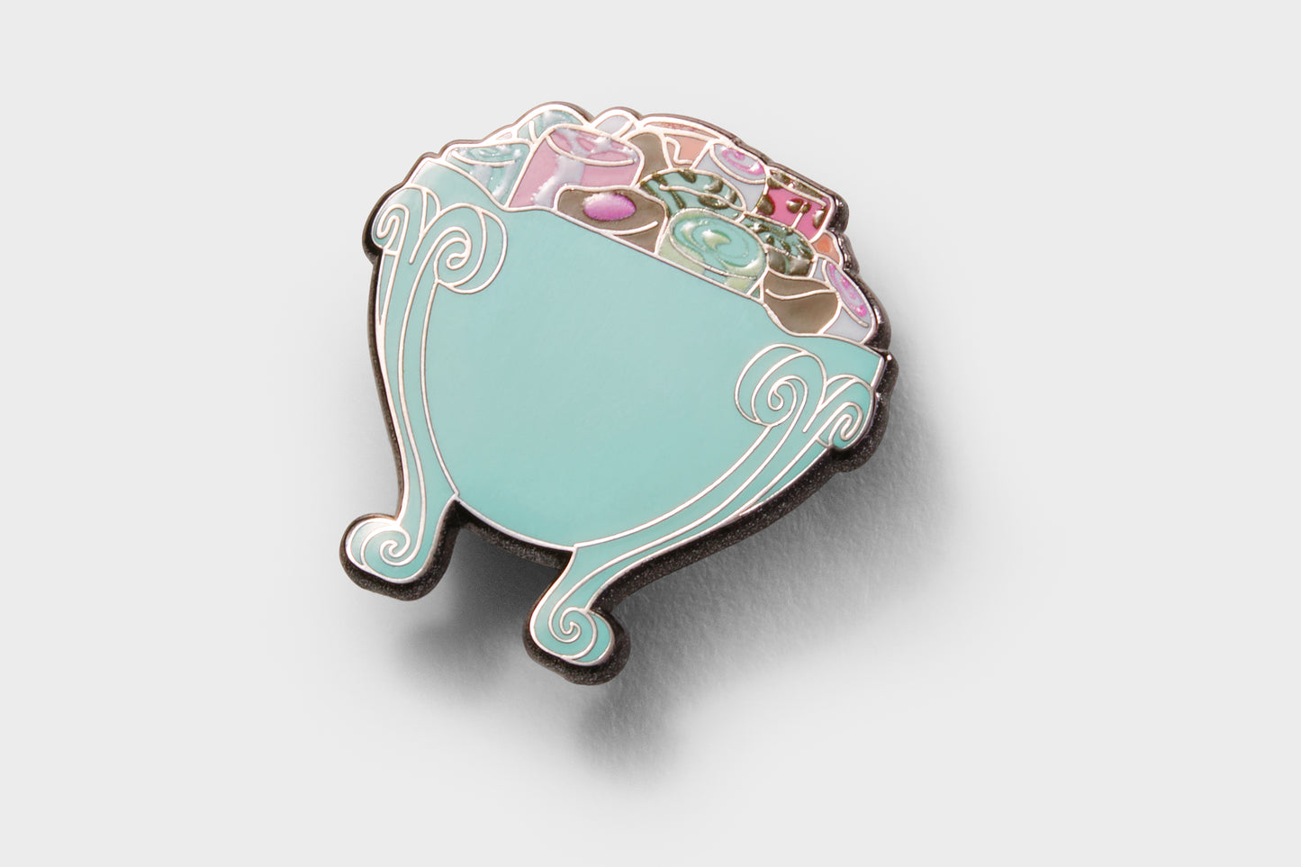 Coraline Taffy Bowl Enamel Pin