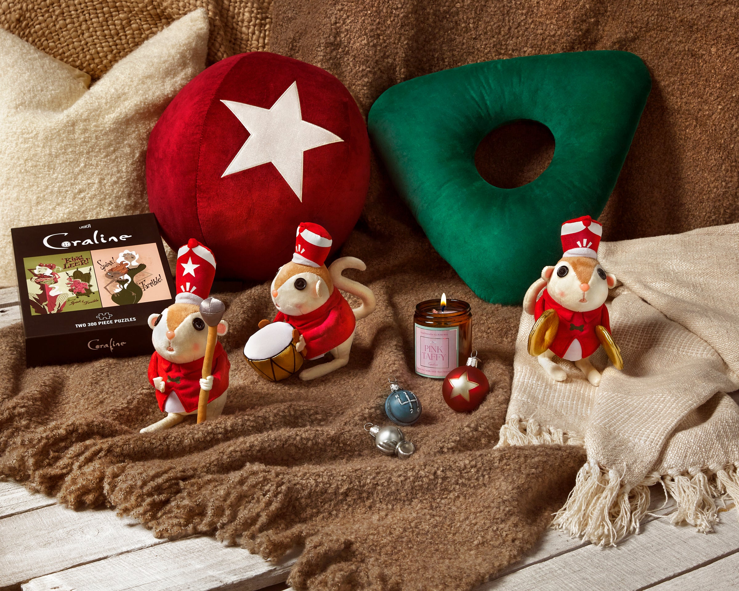 Coraline Circus Ball Pillow