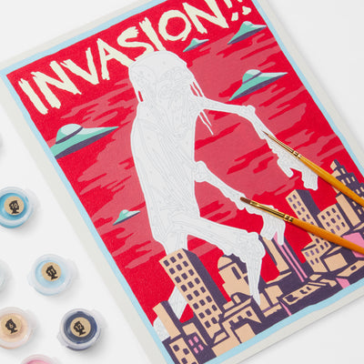 ParaNorman “Invasion!!” Paint-by-Number Kit