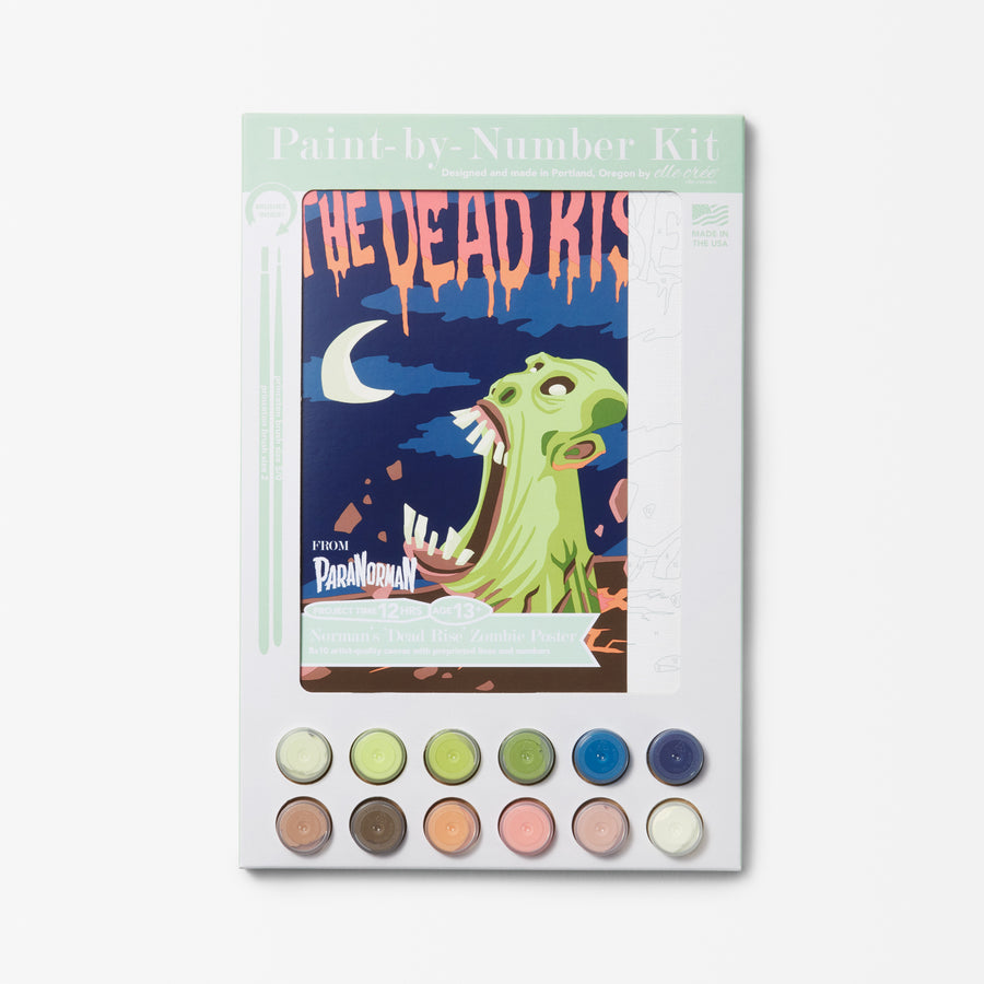 ParaNorman “The Dead Rise!” Paint-by-Number Kit Image