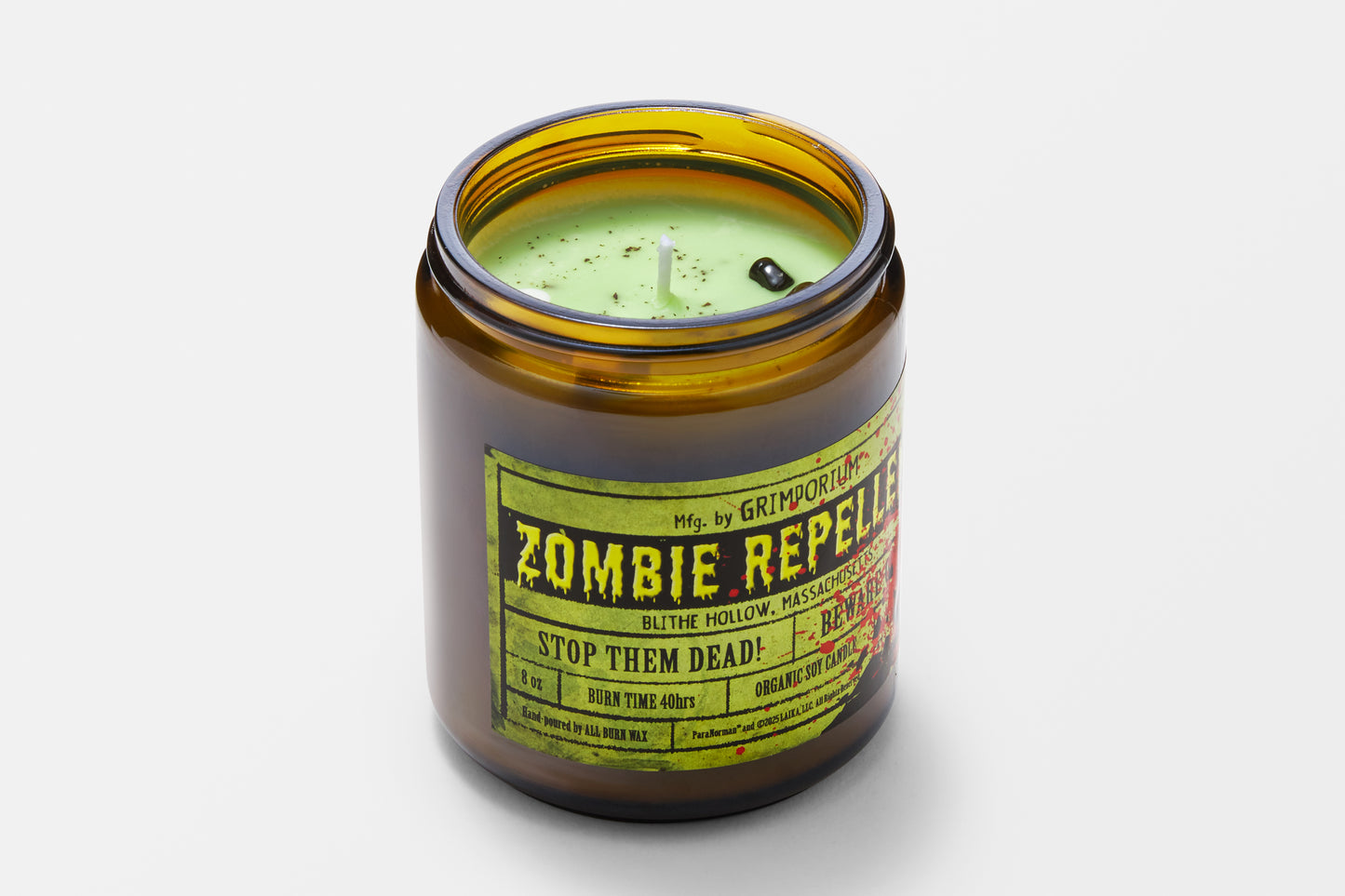 ParaNorman "Zombie Repellent" Candle