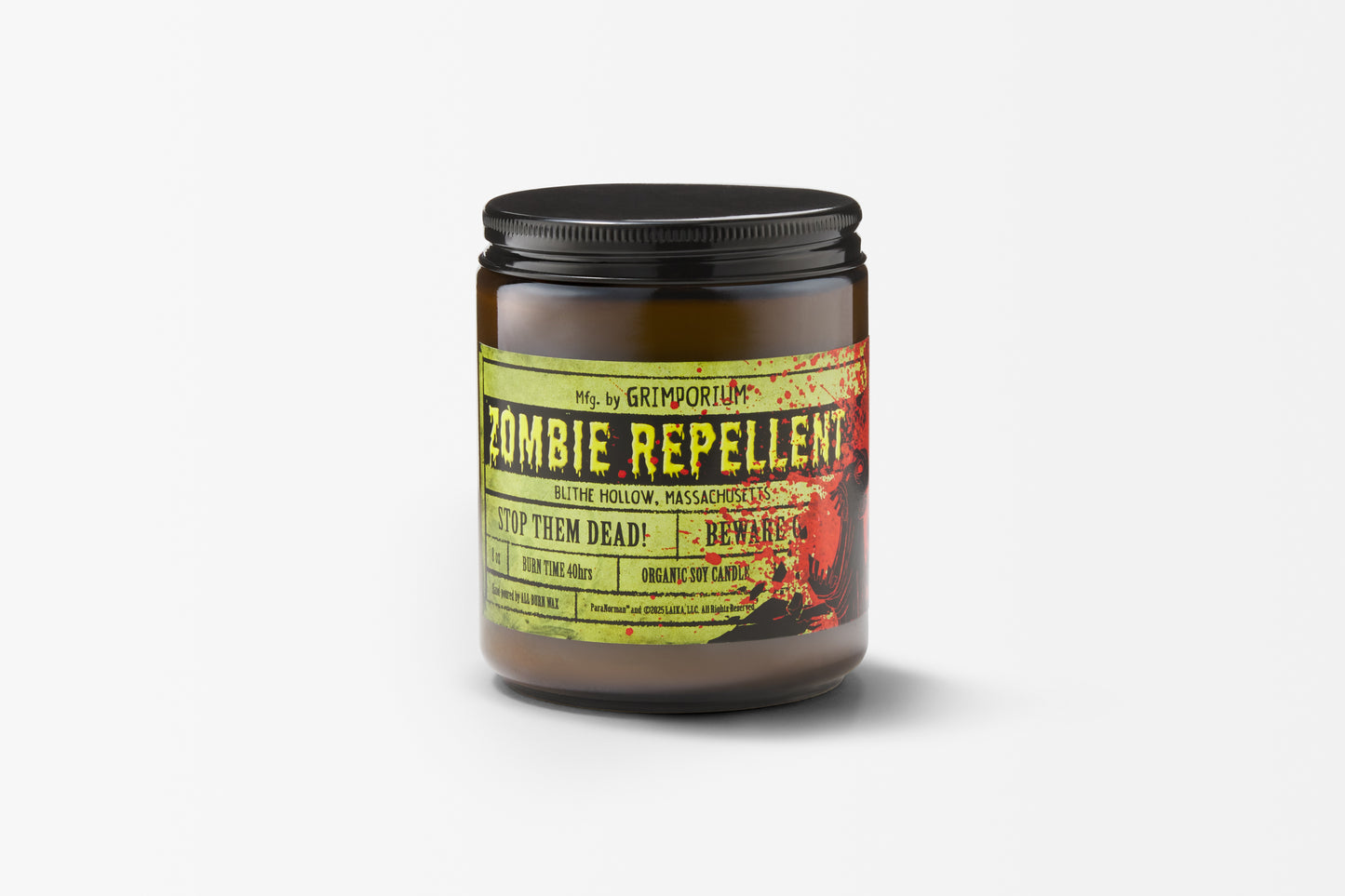 ParaNorman "Zombie Repellent" Candle