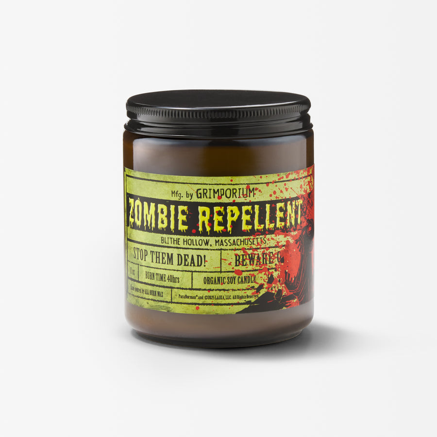 ParaNorman "Zombie Repellent" Candle Image