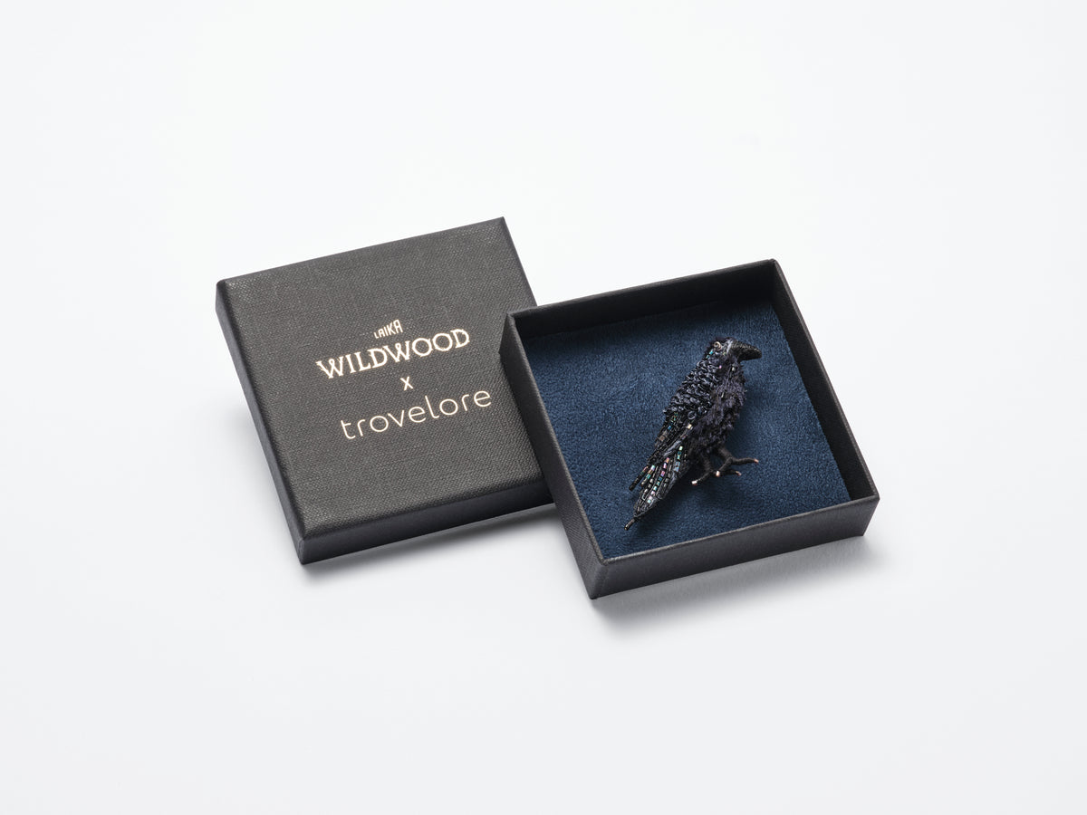 Wildwood Crow Brooch