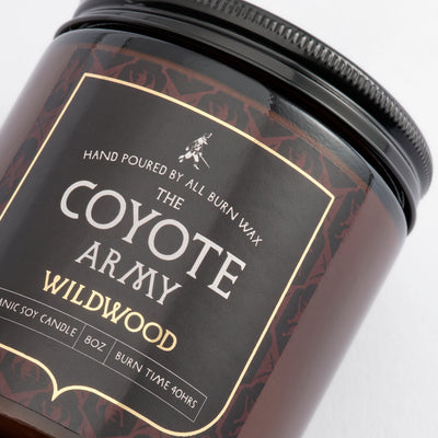Wildwood 'Coyote Army' Organic Soy Candle