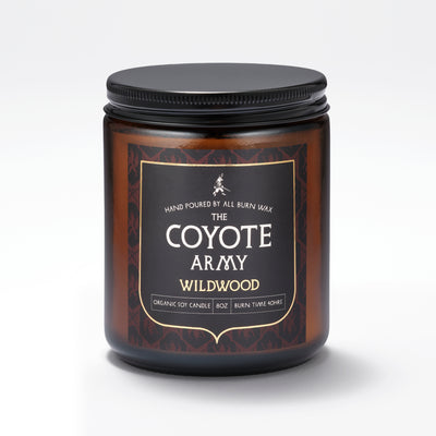 Wildwood 'Coyote Army' Organic Soy Candle