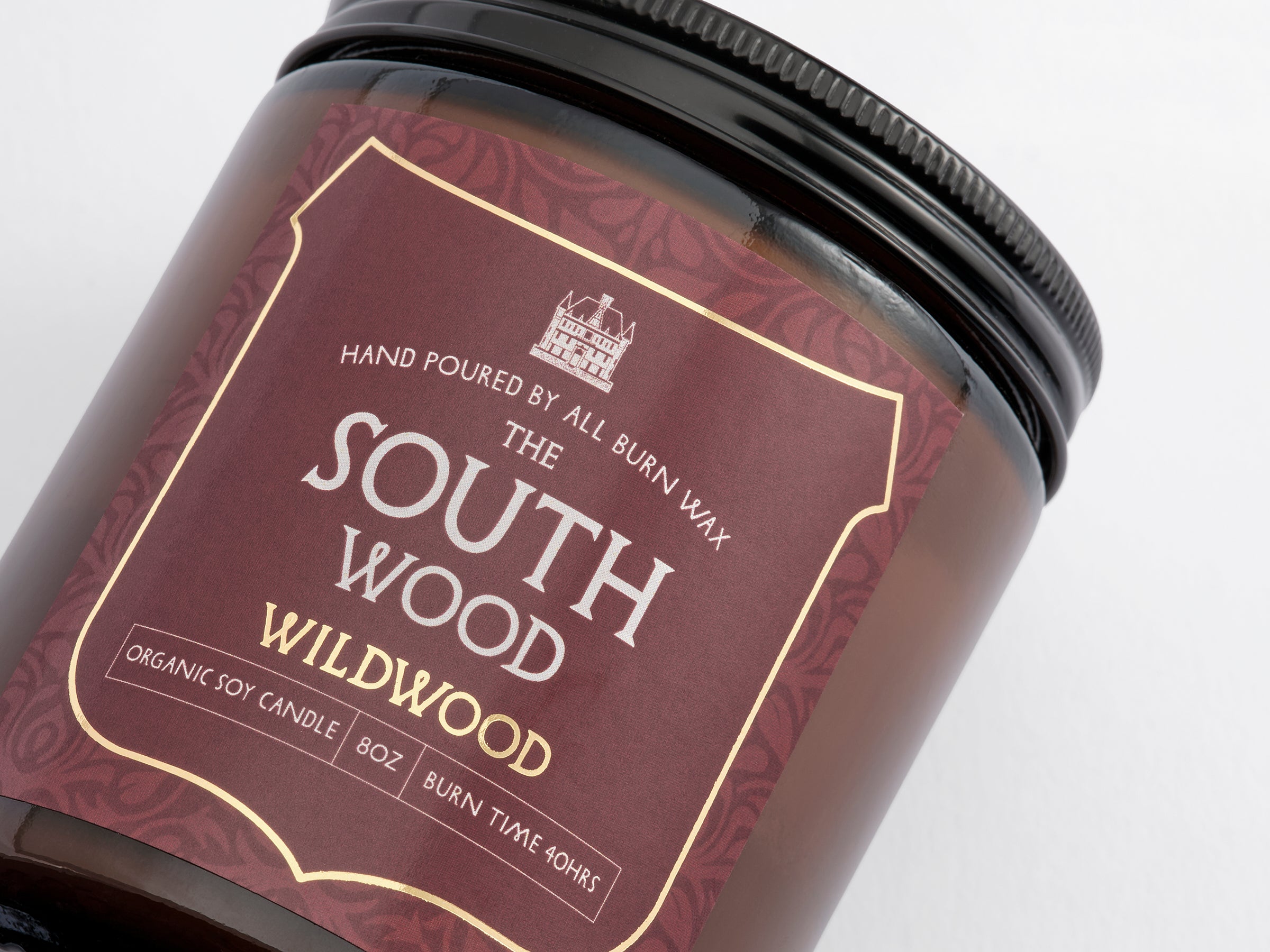 Wildwood 'South Wood' Organic Soy Candle