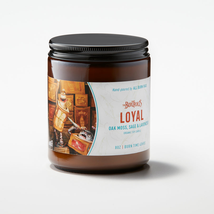 The Boxtrolls 'Loyal' Organic Soy Candle Image