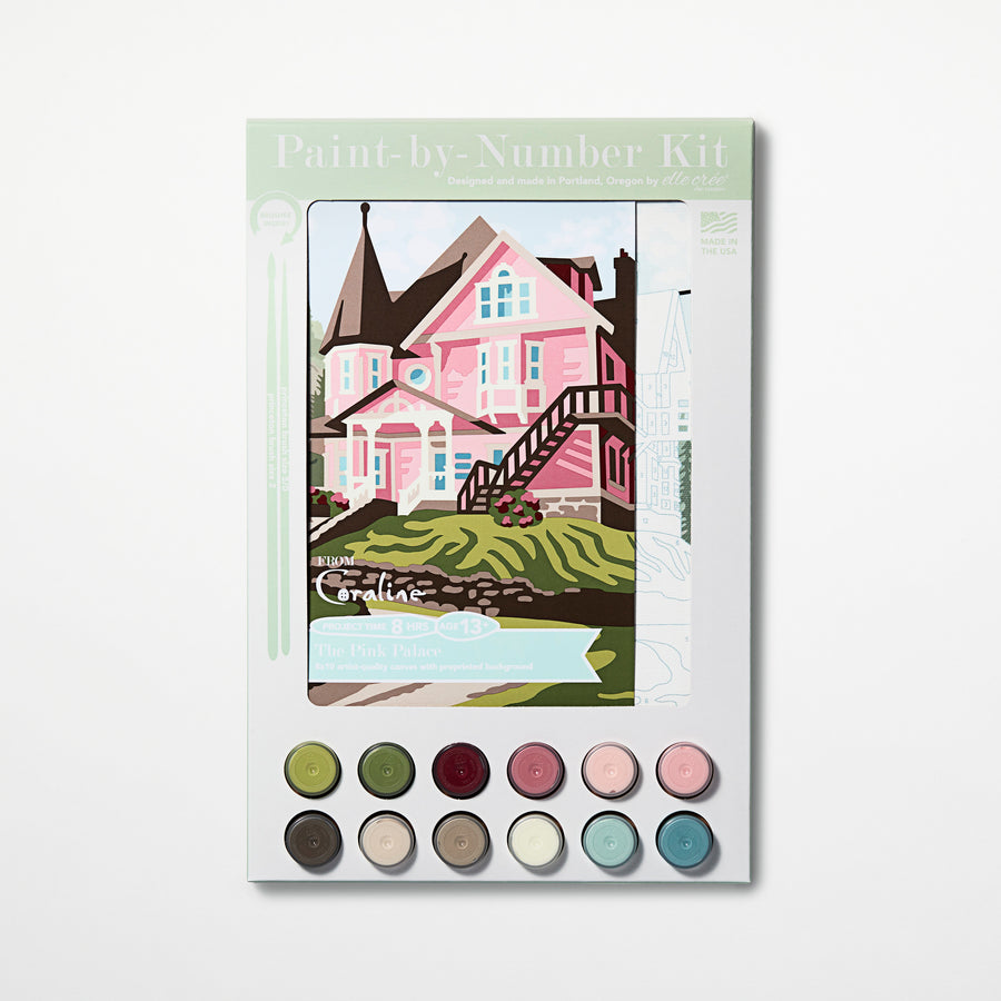 Coraline Pink Palace Paint-by-Number Kit Image