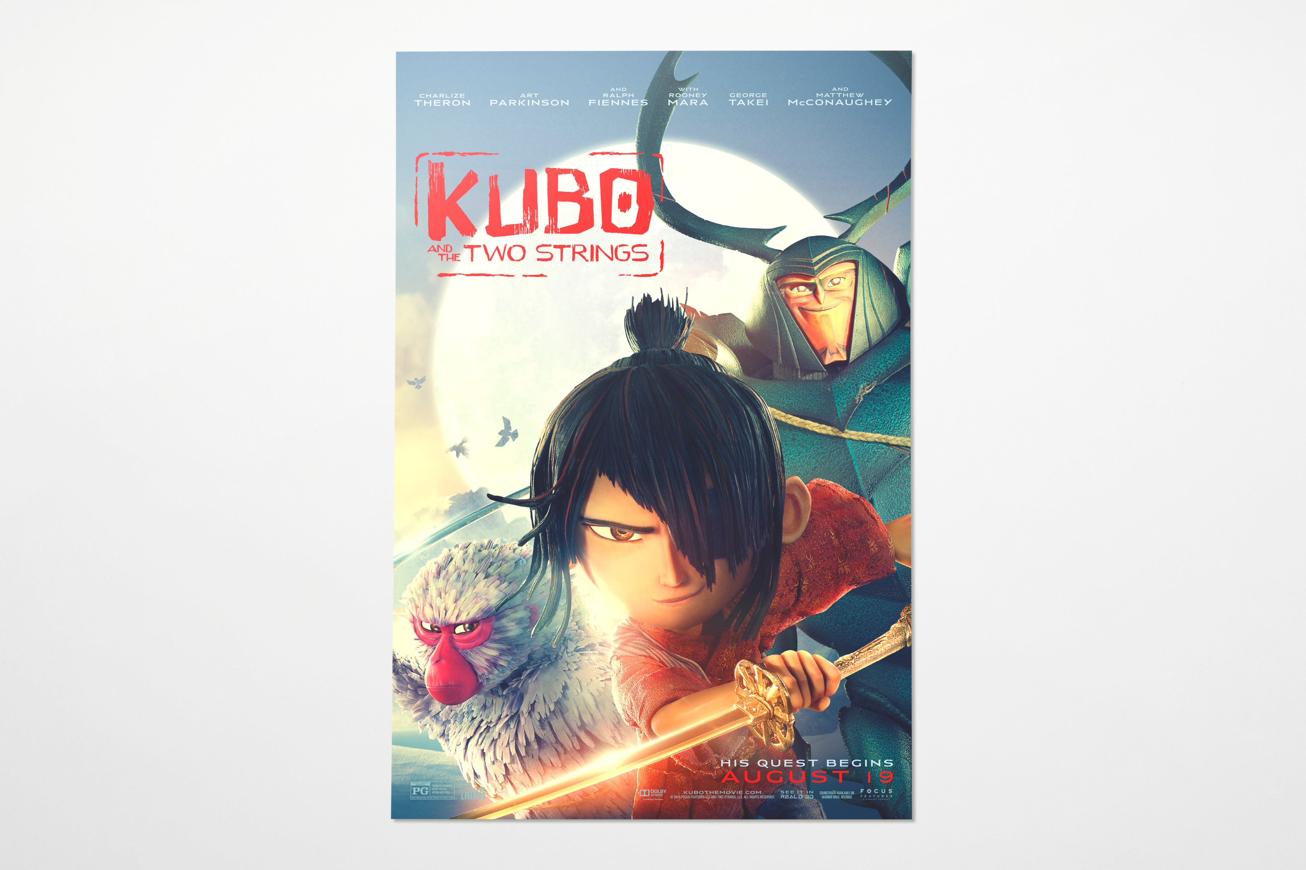 Kubo Original One-Sheet Release Poster