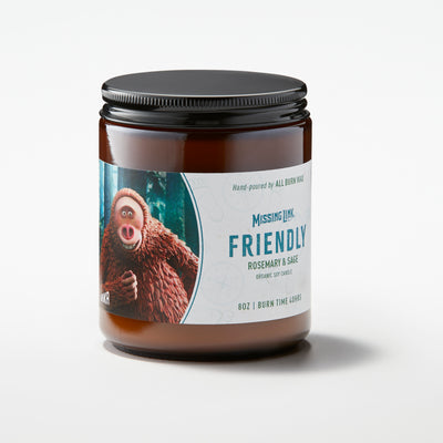 Missing Link 'Friendly' Organic Soy Candle