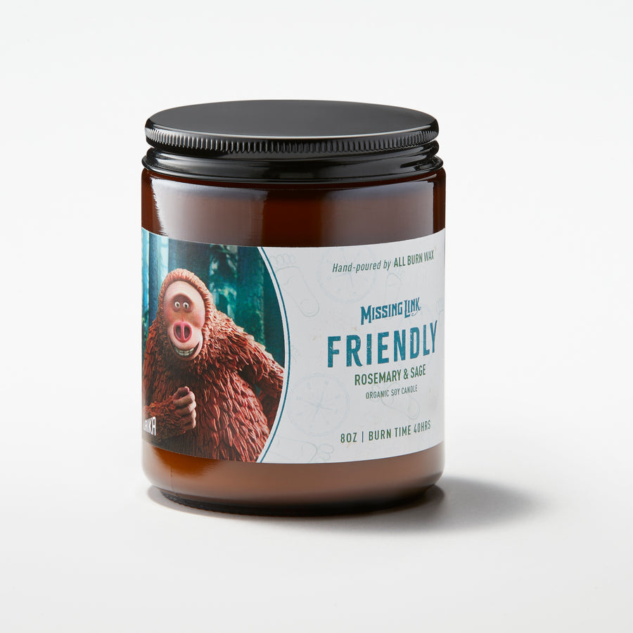 Missing Link 'Friendly' Organic Soy Candle Image