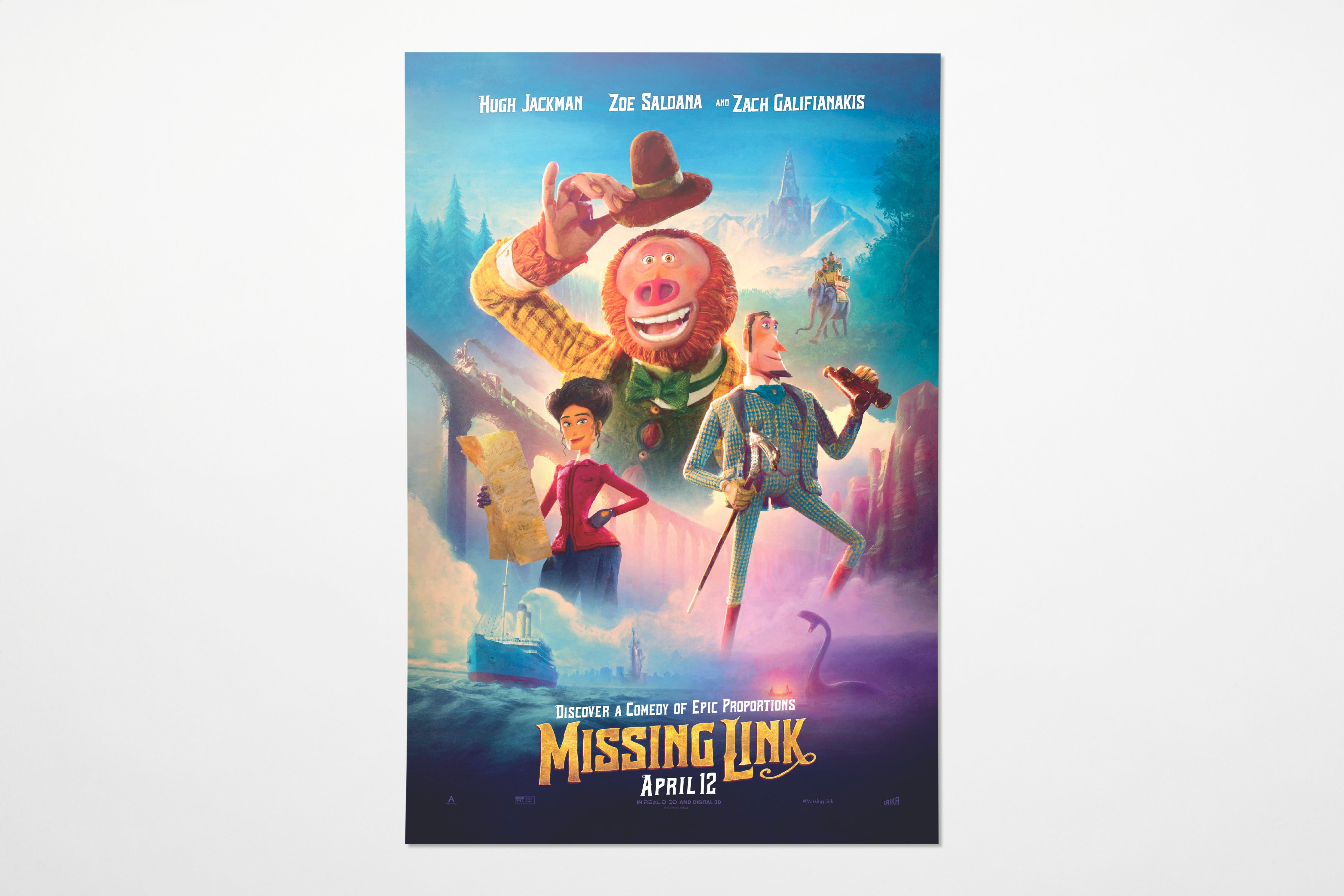 Missing Link Original One-Sheet Release Poster