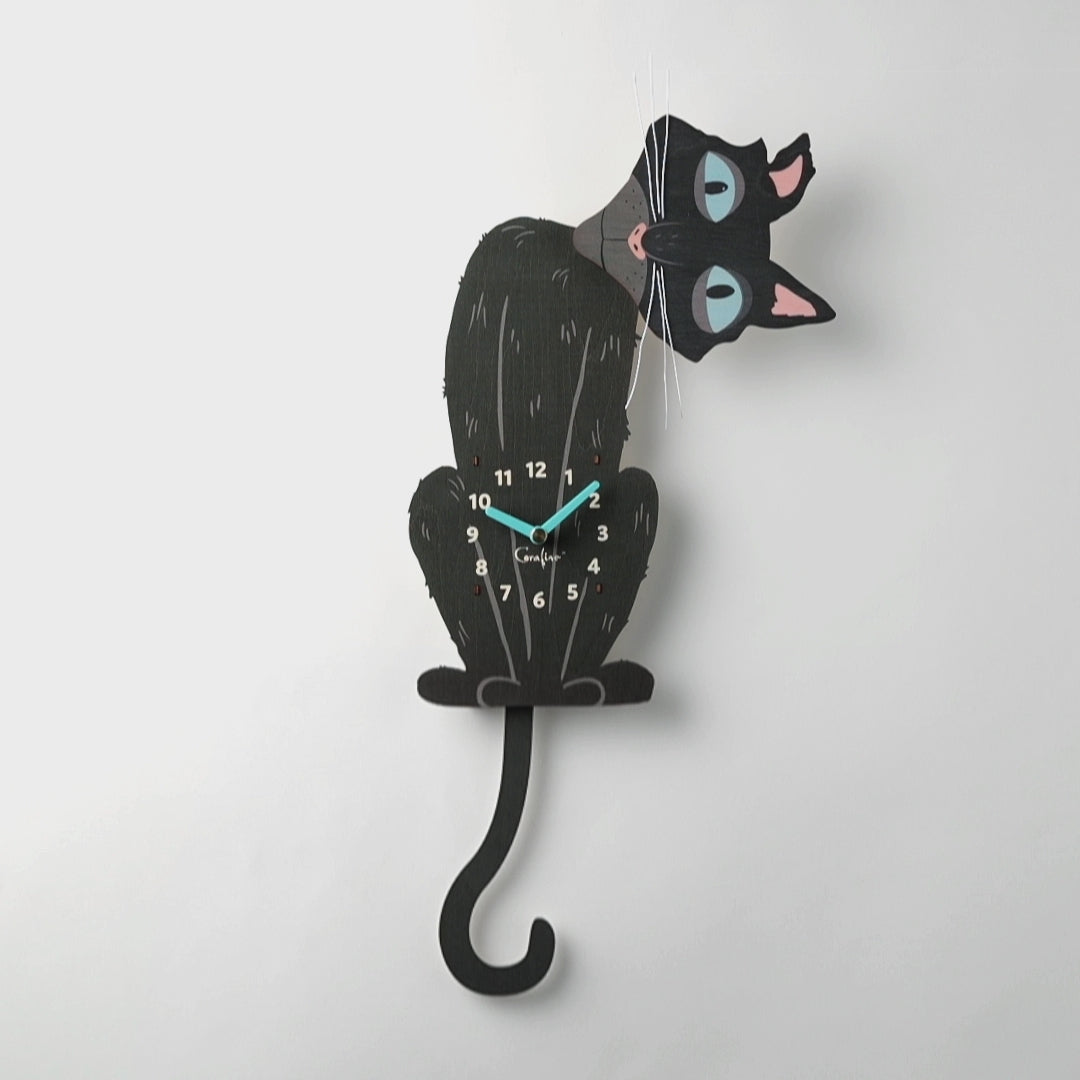 Coraline Cat Pendulum Clock – The LAIKA Shop