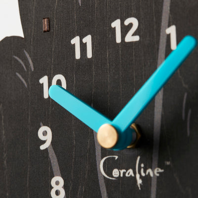 Coraline Cat Pendulum Clock