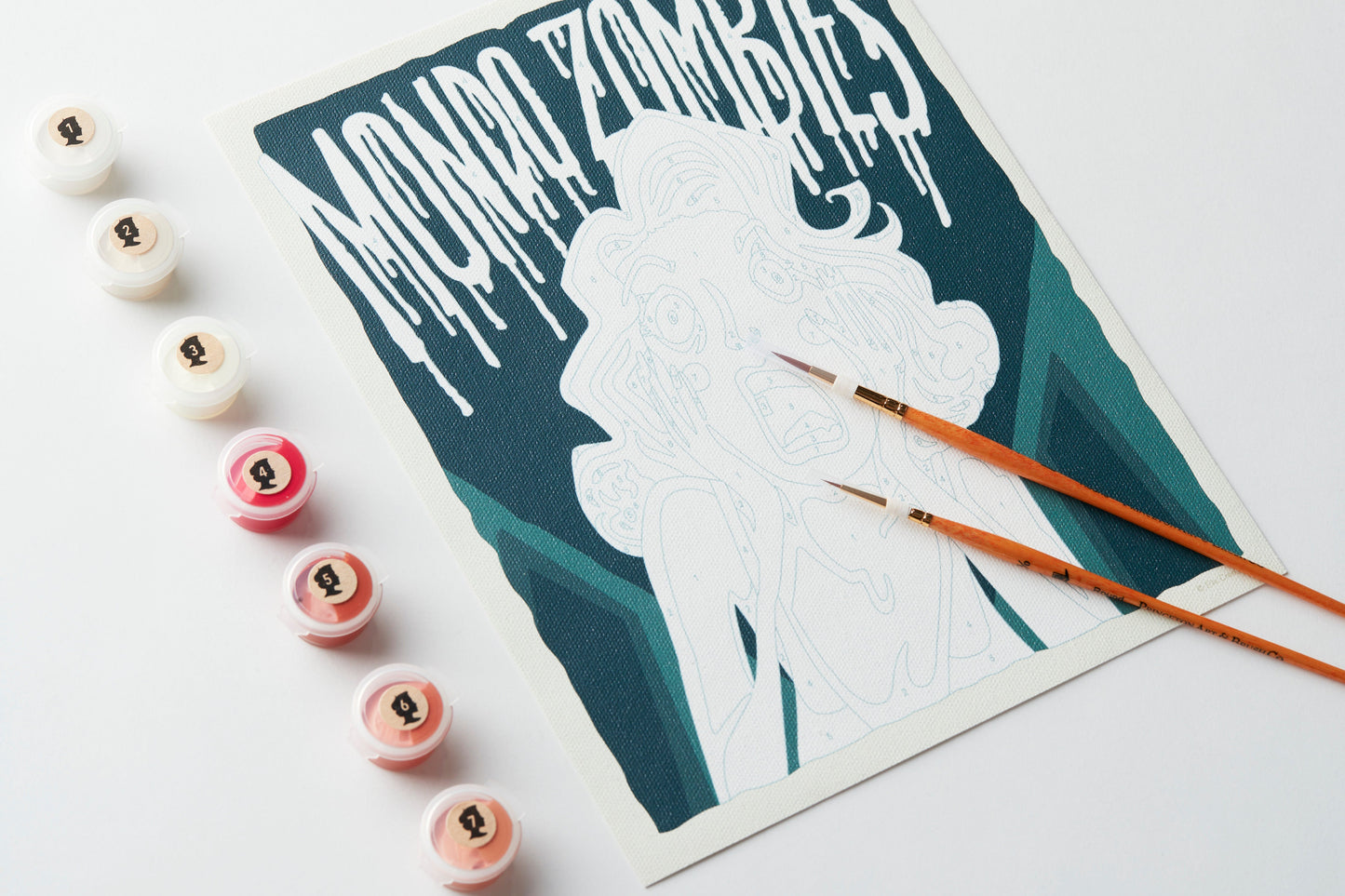 ParaNorman Mondo Zombies Paint-by-Number Kit